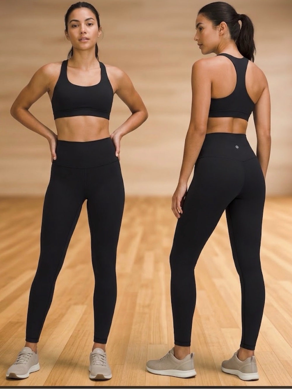 Lululemon Align High-Rise Full Length Black Yoga Running Athletic Legging 4